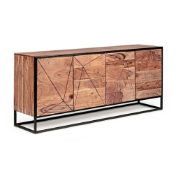 Credenza 4 ante in legno Egon Bizzotto